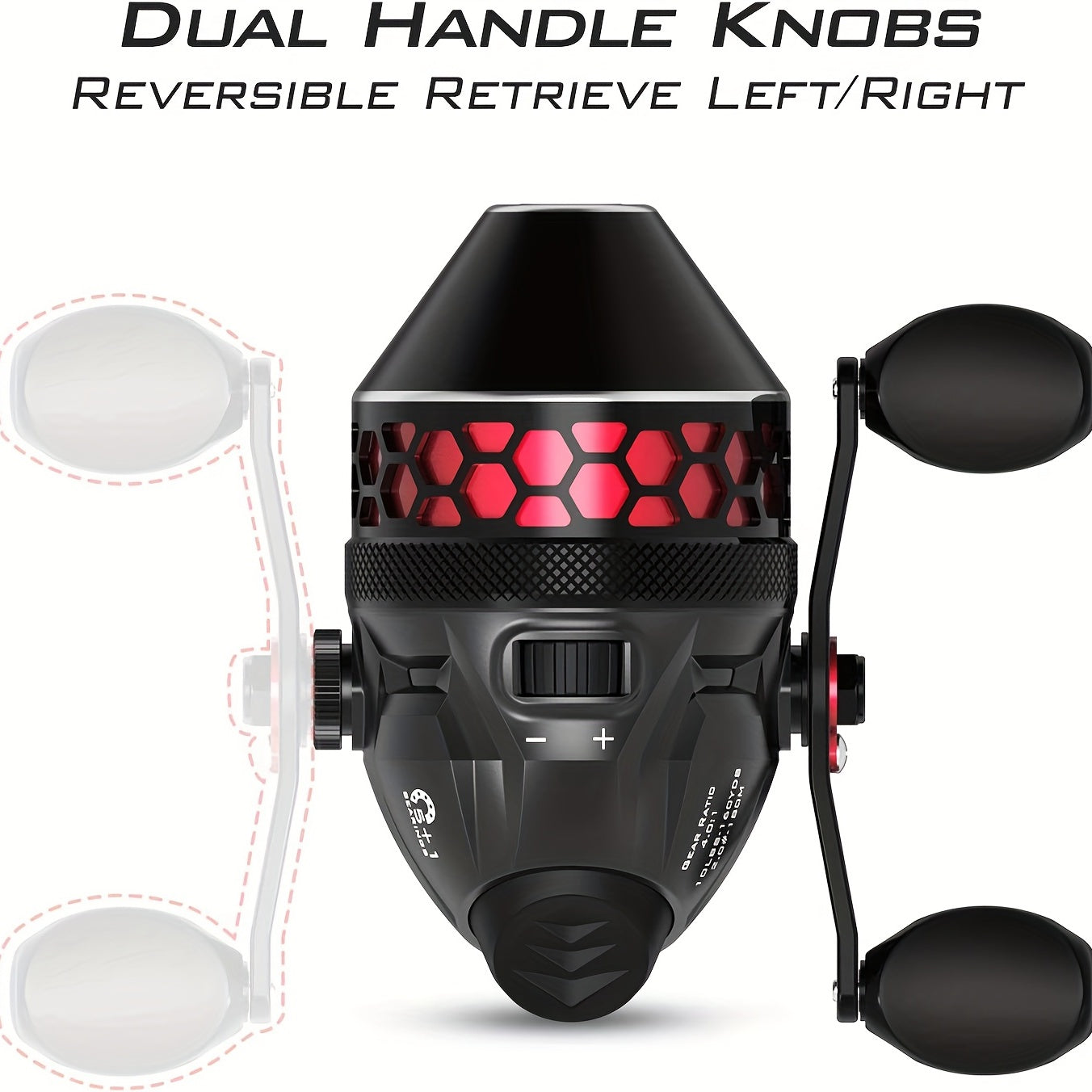 KastKing Brutus Spincast Fishing Reel