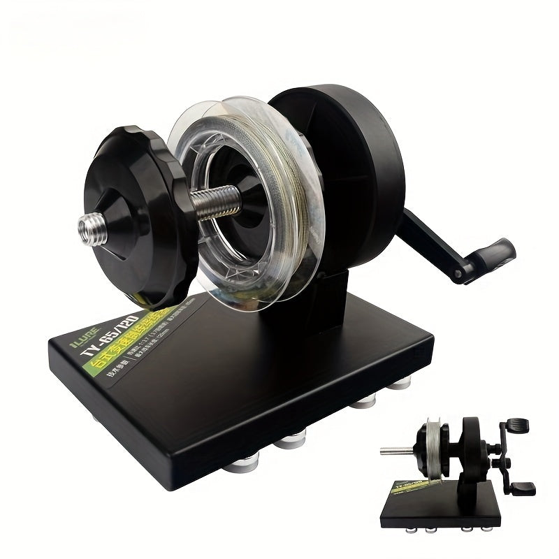 Easy Spool Fishing Line Winder with Spinning Reel Spooling Station - Efficient Tackle Accessory for Quick Line Changes - For Anglers - Suitable for Freshwater & Saltwater Fishing - Great Gift for Fishing Enthusiasts