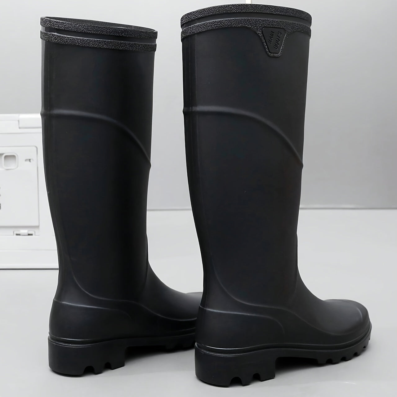 Men's High Top Rain Boots, Wear-resistant Waterproof fishing boots