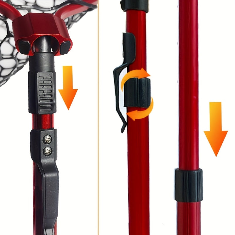 SEA PRO Heavy-Duty Fishing Net with Folding Design -