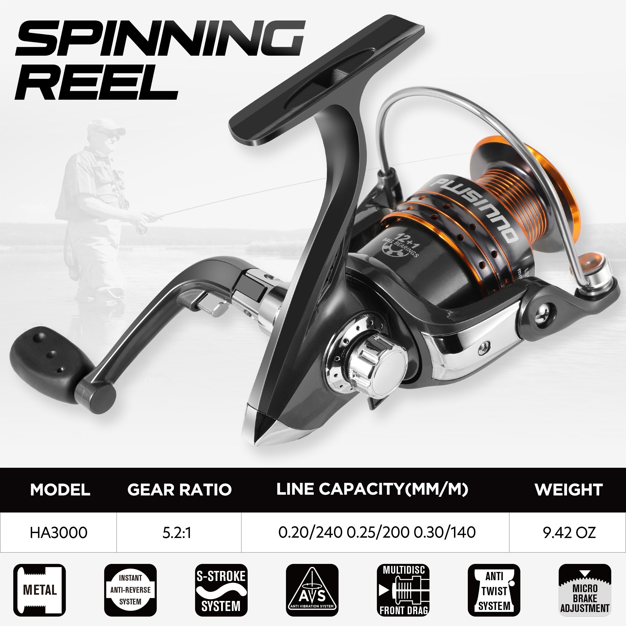 Premium Fishing Rod and Reel Combo