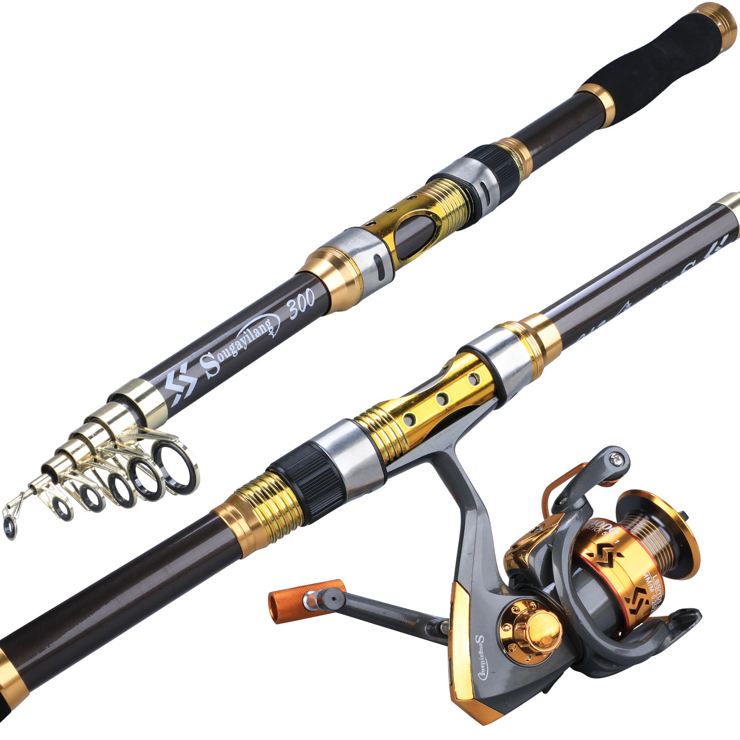 Spinning Fishing Rod Ultralight Carbon Fiber