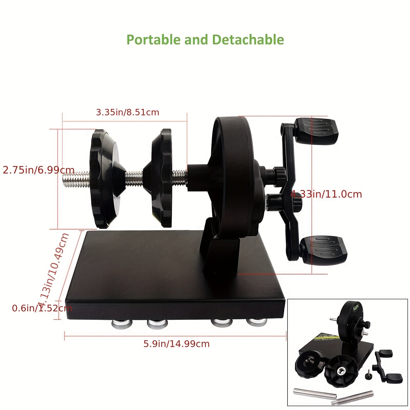 Easy Spool Fishing Line Winder with Spinning Reel Spooling Station - Efficient Tackle Accessory for Quick Line Changes - For Anglers - Suitable for Freshwater & Saltwater Fishing - Great Gift for Fishing Enthusiasts