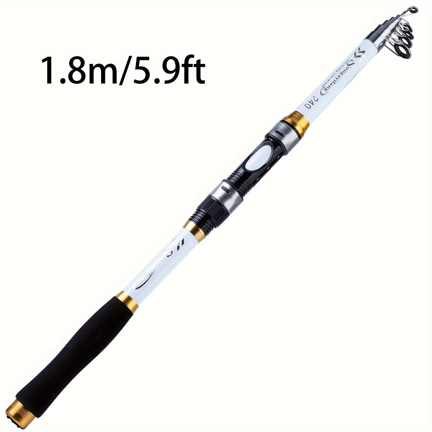 Spinning Fishing Rod Max Drag 10Kg Ultralight Carbon Fiber