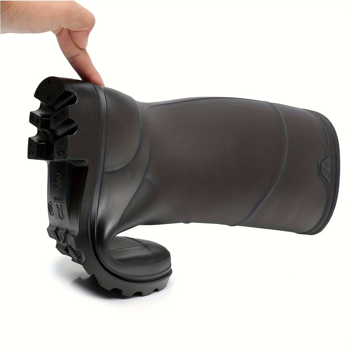 Men's High Top Rain Boots, Wear-resistant Waterproof fishing boots